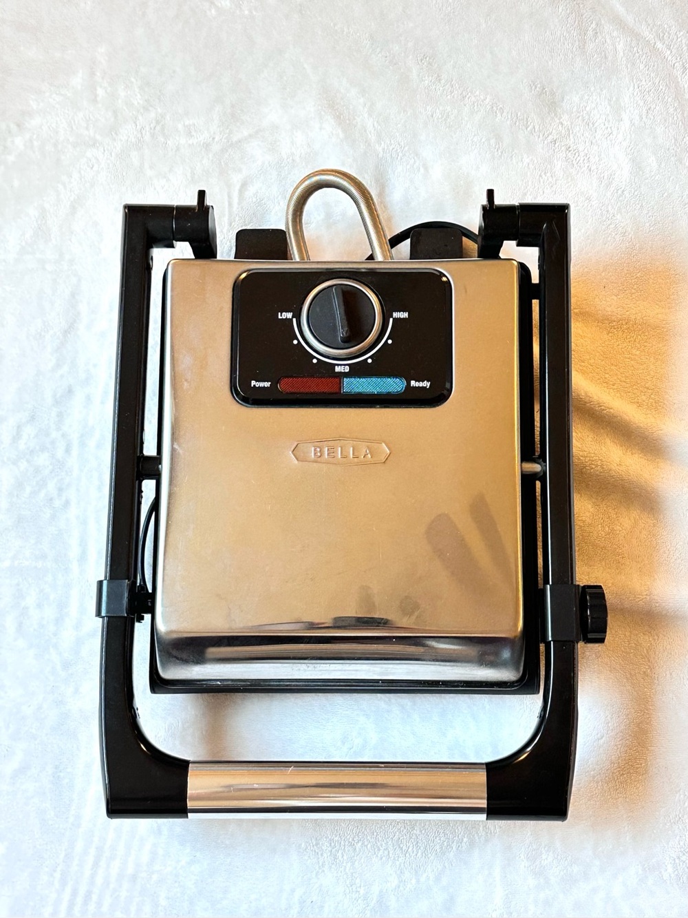 BELLA Panini Press • Electric Sandwich Grill 1400W Non-Stick Removeable Plate
